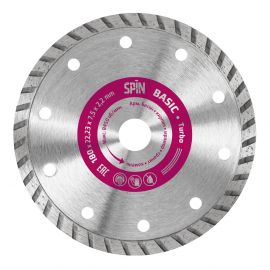 Диск алмазный "Spin  Тurbo Basic" сплошная кромка, сухой рез 180х22,23х7,5x2,2 мм